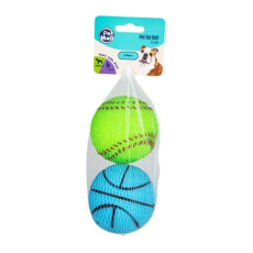 Dog Toy - Vinyl Balls 6.5cm - 2 Piece